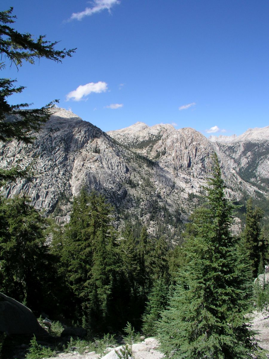 Above Matterhorn Canyon